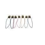 Lot 35 colliers Oeil de Ste Lucie et perles fimo